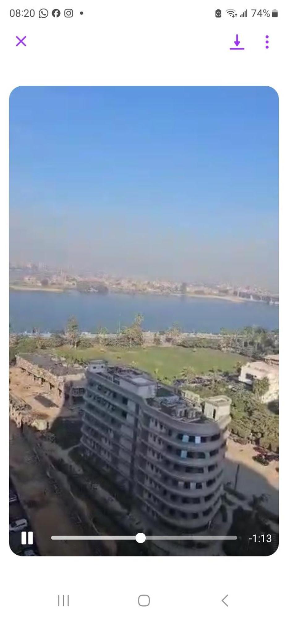 Excellent One Bed Overlooking The Nile